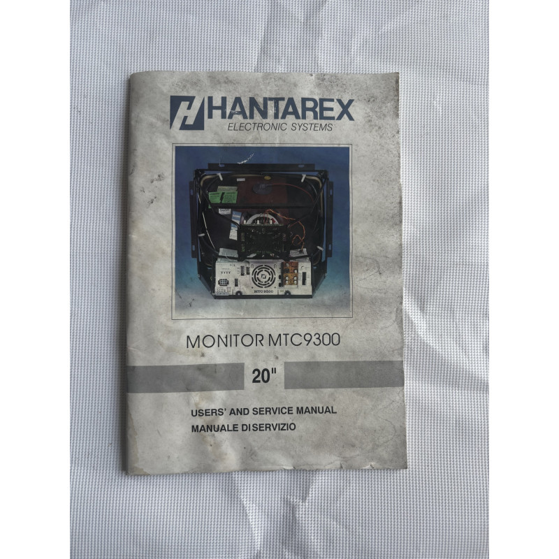 Manual de monitor Hantarex MTC 9300
