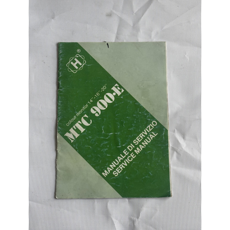 Manual de monitor Hantarex MTC 900-E