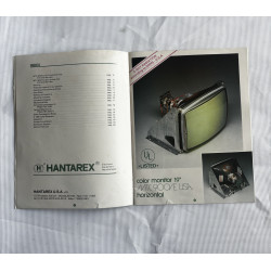 Manual de monitor Hantarex MTC 900-E U.S.A.