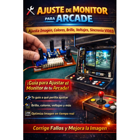 Ajuste de monitor Intervideo modelos VP