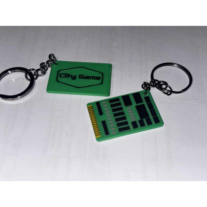 Llavero de City Game 3D