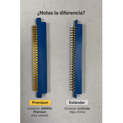 Conector JAMMA premium 28 pines