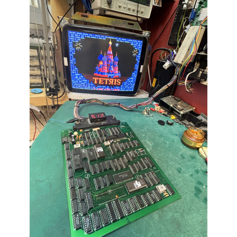 Placa JAMMA del juego Tetris (bootleg)