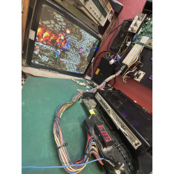 Cartucho original de Neo Geo del juego Shock Troopers.