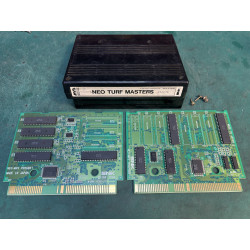 Cartucho original de Neo Geo del juego Neo Turf Masters.