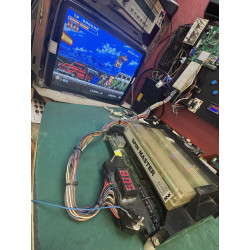 Cartucho original de Neo Geo del juego Spin Master.