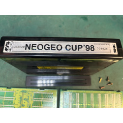 Cartucho original de Neo Geo del juego Neo Geo Cup '98.