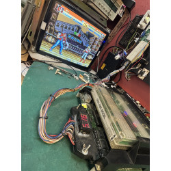 Base original SNK Neo Geo MVS MV1AX
