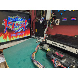 Cartucho original de Neo Geo del juego Kabuki Klash.
