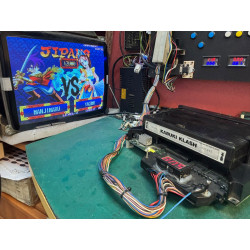 Cartucho original de Neo Geo del juego Kabuki Klash.