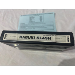 Cartucho original de Neo Geo del juego Kabuki Klash.