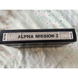 Cartucho original de Neo Geo del juego Alpha Mission 2.