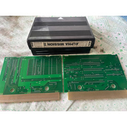 Cartucho original de Neo Geo del juego Alpha Mission 2.