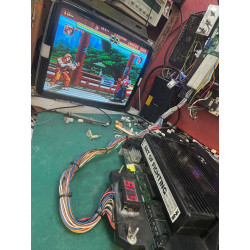 Cartucho original de Neo Geo del juego Art of Fighting.