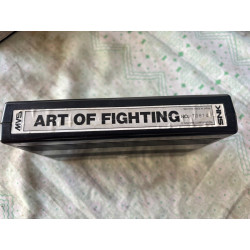 Cartucho original de Neo Geo del juego Art of Fighting.