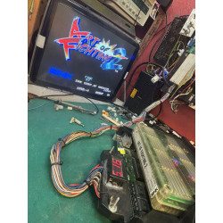 Cartucho original de Neo Geo del juego Art of Fighting 2.