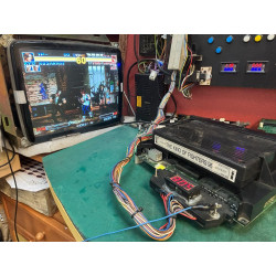 Cartucho original de Neo Geo del juego King of Fighters '95.