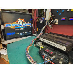 Cartucho original de Neo Geo del juego King of Fighters '99.