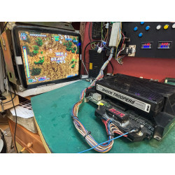 Cartucho original de Neo Geo del juego Shock Troopers.
