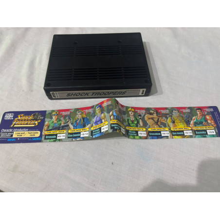 Cartucho original de Neo Geo del juego Shock Troopers.