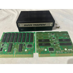 Cartucho original de Neo Geo del juego Shock Troopers.