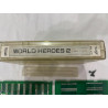 Cartucho original de Neo Geo del juego World Heroes 2.