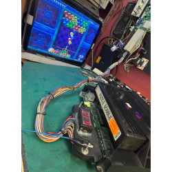 Cartucho original de Neo Geo del juego Puzzle Bobble.