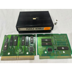Cartucho original de Neo Geo del juego Puzzle Bobble.