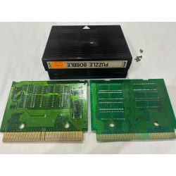 Cartucho original de Neo Geo del juego Puzzle Bobble.