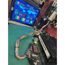 Cartucho original de Neo Geo del juego Tecmo World Soccer '96.