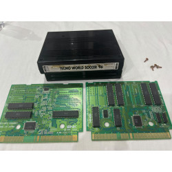Cartucho original de Neo Geo del juego Tecmo World Soccer '96.