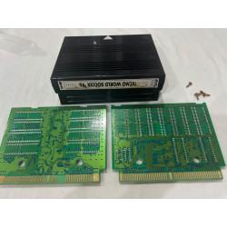Cartucho original de Neo Geo del juego Tecmo World Soccer '96.
