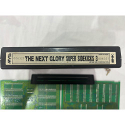 Cartucho original de Neo Geo del juego Super Sidekicks 3: The Next Glory.