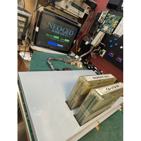 Base original Neo Geo MVS MVH MV2-01 para 2 slots