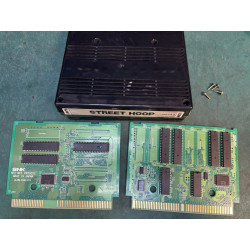 Cartucho original de Neo Geo del juego Street Hoop con documentación.