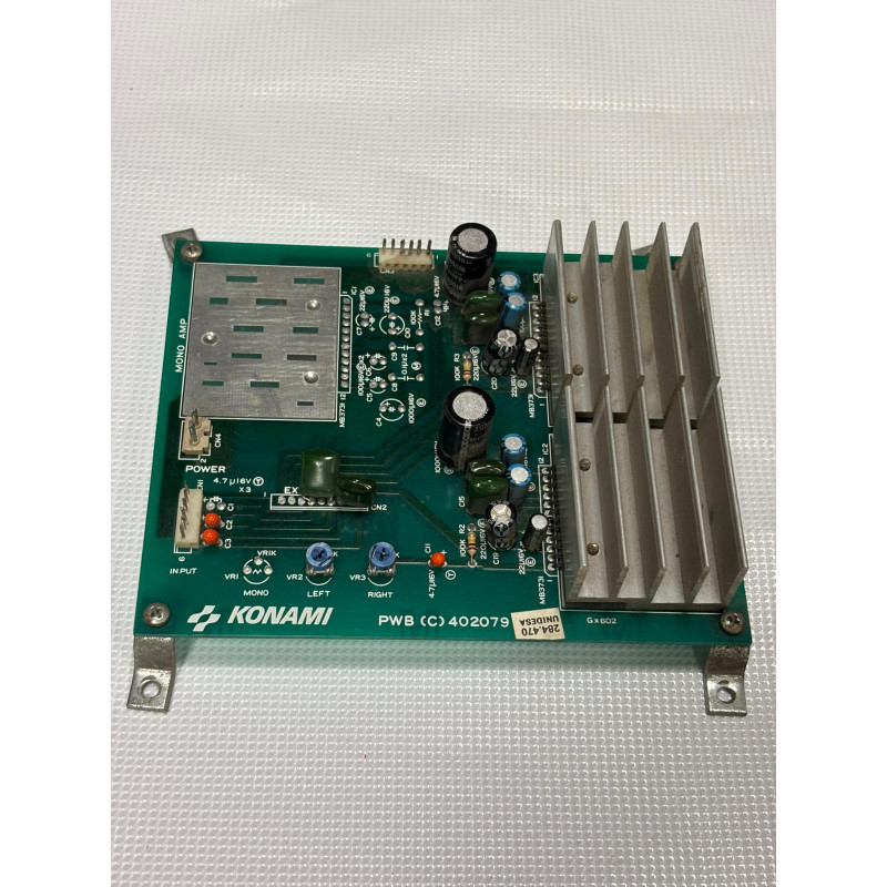 Amplificador de audio stereo Konami